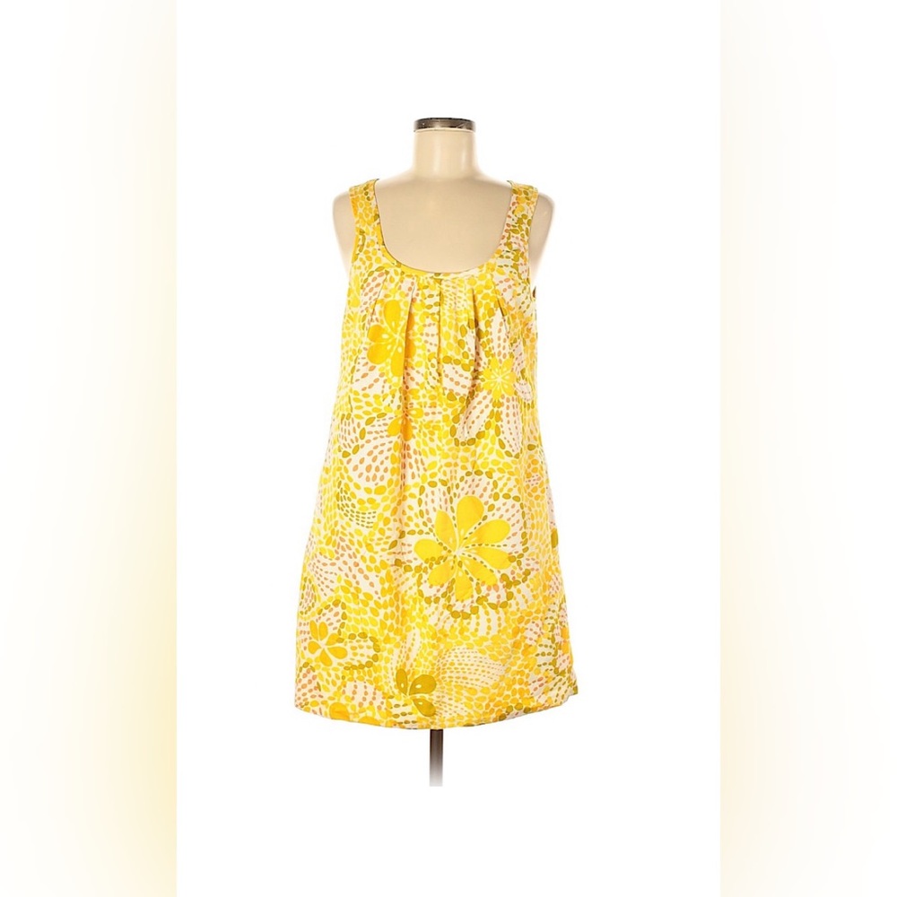 J. Crew 60s Print Vintage Look Shift Dress Sz 8